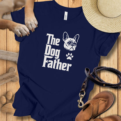 The Dog Father Französische Bulldogge - T-Shirt Unisex Modern Fit - Weich & Leicht