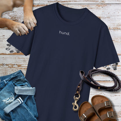 hund. - Vorne & hinten - T-Shirt Unisex Classic Fit - Bequemer Klassiker