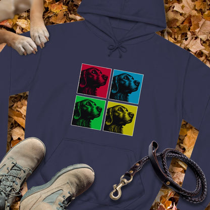 Pop Art Golden Retriever - Unisex Classic Fit Hoodie