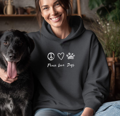 Peace Love Dogs - Unisex Modern Fit Hoodie
