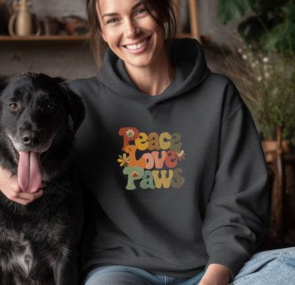 Peace Love Paws – Unisex Classic Fit Hoodie