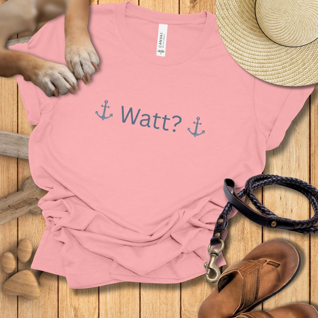 Watt mutt datt mutt - Beidseitig bedrucktes T-Shirt Unisex Slim Fit