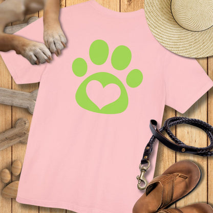 Love in Lime - Vorne & Hinten - T-Shirt Unisex Modern Fit Premium Qualität