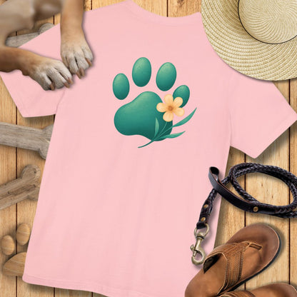 T-Shirt des Monats März "Frühlingspfote" - T-Shirt Unisex Modern Fit - Weich & Leicht