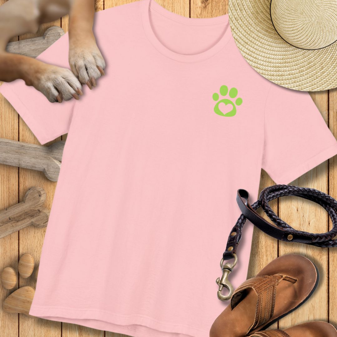 Love in Lime - Vorne & Hinten - T-Shirt Unisex Modern Fit Premium Qualität