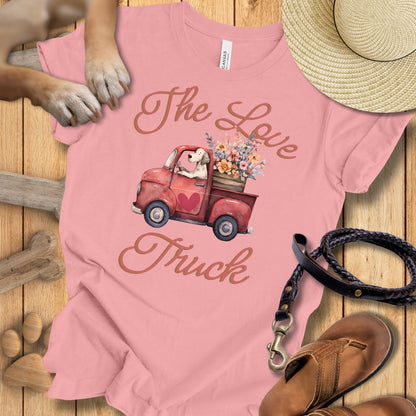 The Love Truck - T-Shirt Unisex Modern Fit - Weich & Leicht