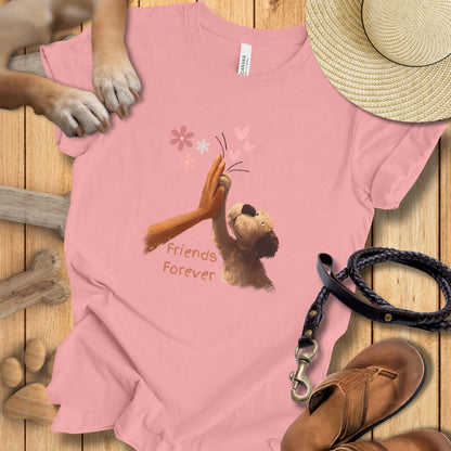Friends Forever High Five - T-Shirt Unisex Modern Fit - Weich & Leicht