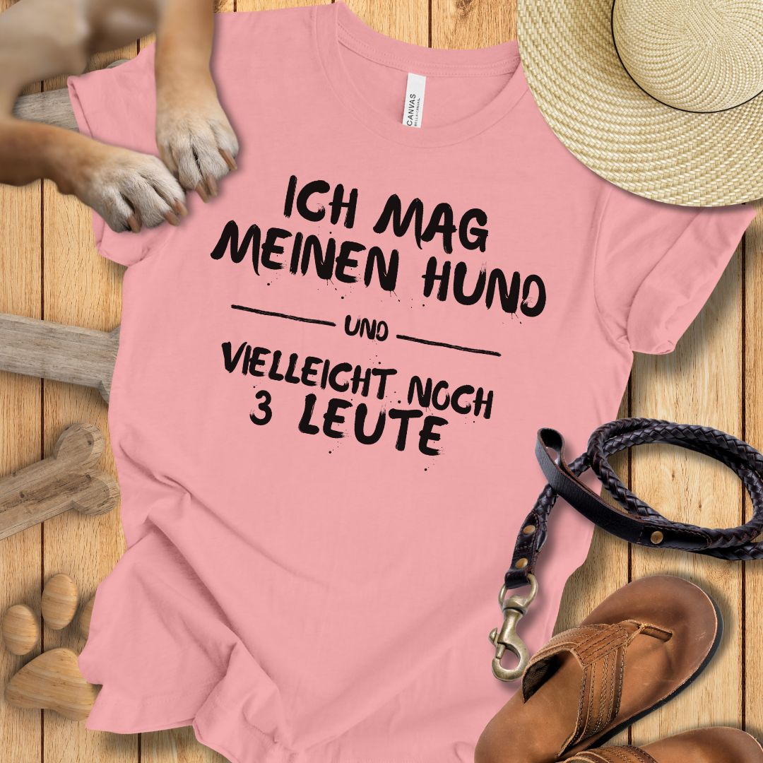Ich mag meinen Hund - T-Shirt Unisex Slim Fit