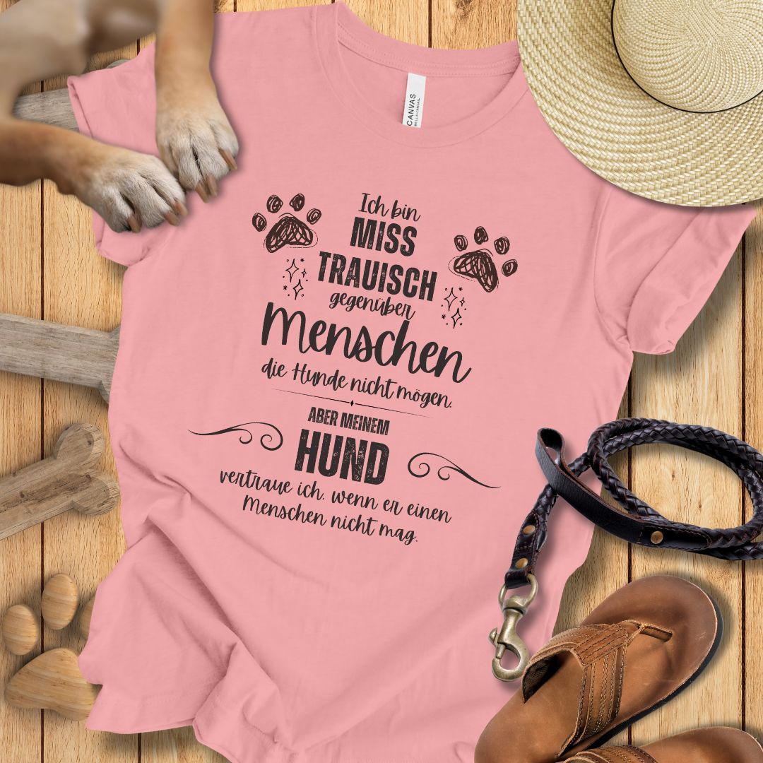 Ich bin misstrauisch - T-Shirt Unisex Modern Fit - Weich & Leicht