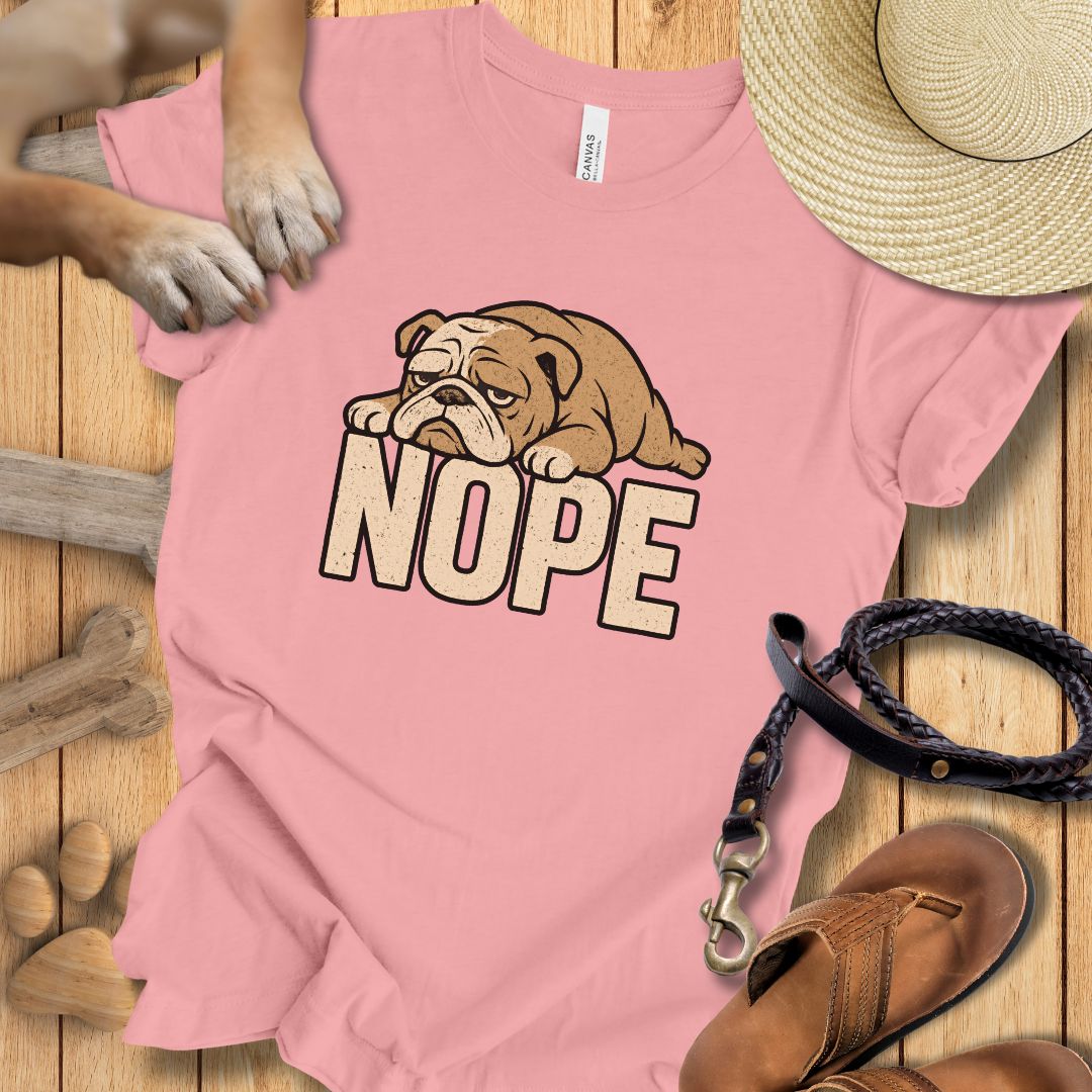 Nope - T-Shirt Unisex Modern Fit - Weich & Leicht