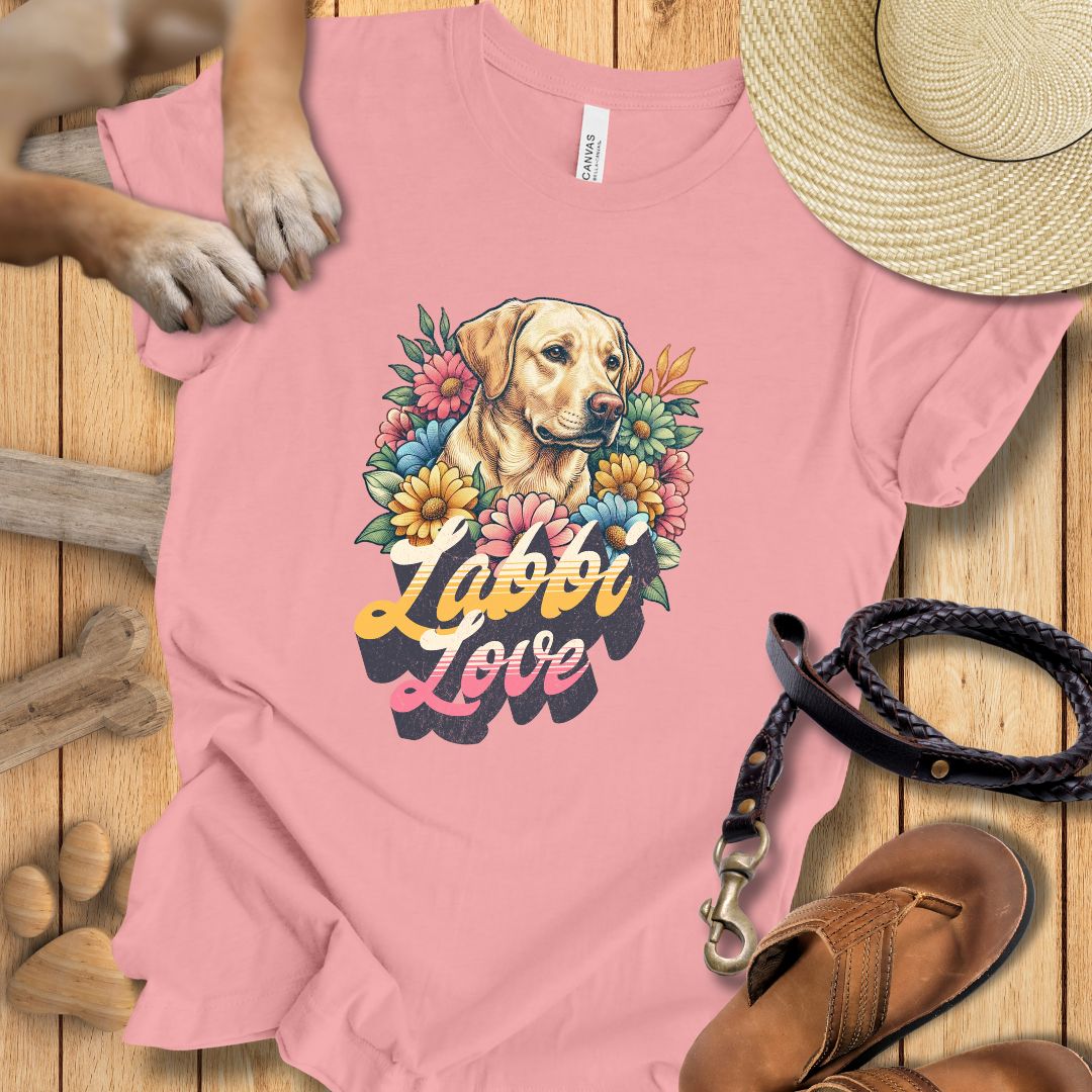 Labbi Love - Labrador - T-Shirt Unisex Modern Fit - Weich & Leicht