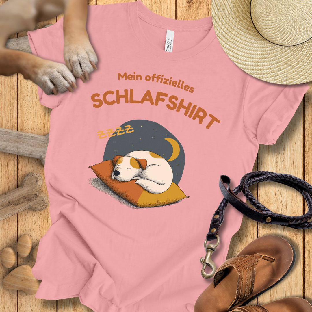 Mein offizielles Schlafshirt - T-Shirt Unisex Modern Fit - Weich & Leicht