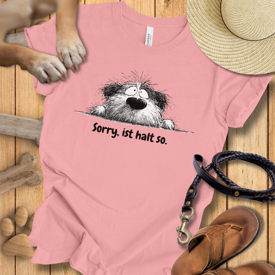 Sorry, ist halt so - Premium T-Shirt Modern Fit - Weich & Leicht