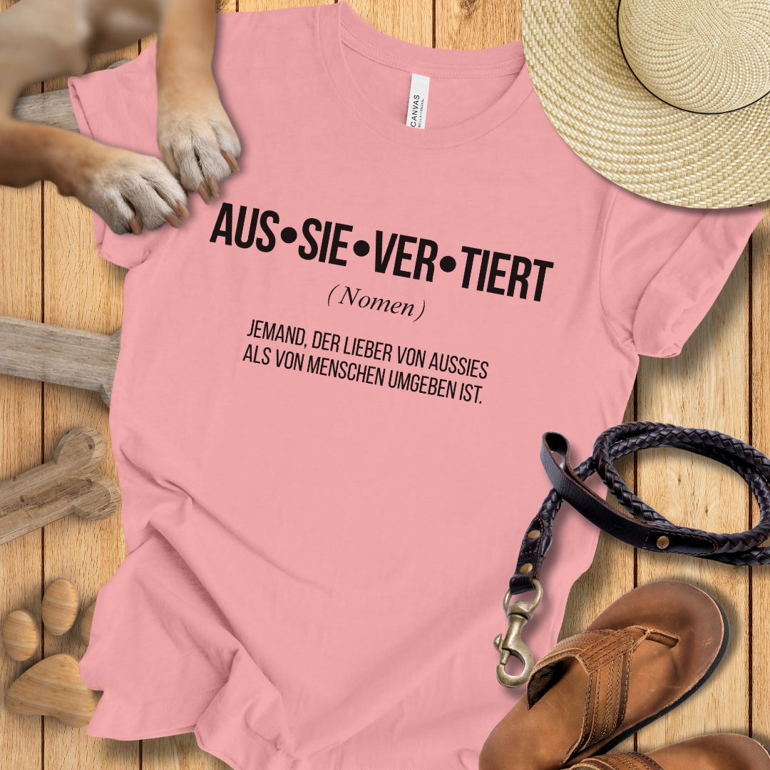 Aus-sie-ver-tiert - Australian Shepherd -  T-Shirt Unisex Modern Fit - Weich & Leicht