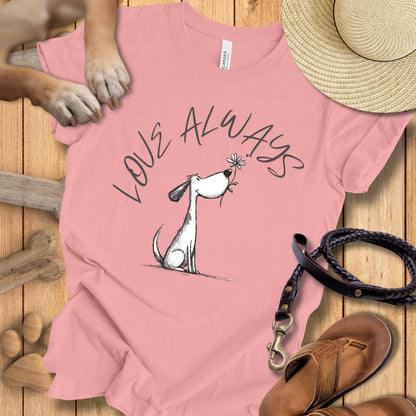 Love Always T-Shirt Unisex Modern Fit - Weich & Leicht