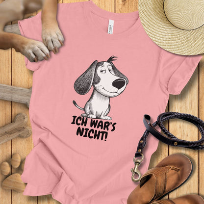 Ich war's nicht! – T-Shirt Unisex Modern Fit - Weich & Leicht