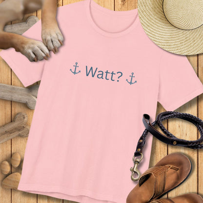 Watt mutt datt mutt - Vorne & Hinten - T-Shirt Unisex Modern Fit Premium Qualität