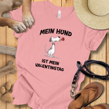 T‑Shirt des Monats Februar "Valentinstag" - T-Shirt Unisex Modern Fit Premium Qualität
