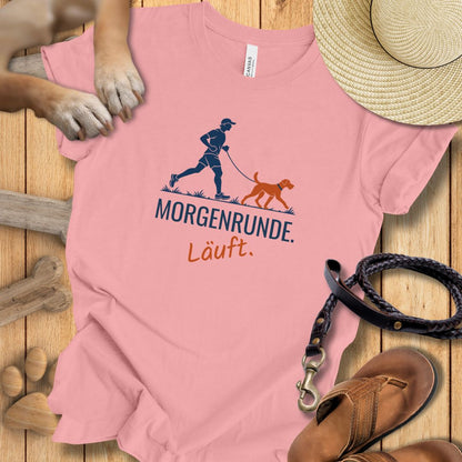 Morgenrunde Mann - Premium T-Shirt Modern Fit - Weich & Leicht