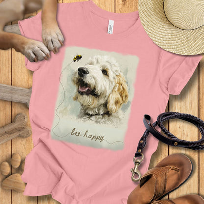 Bee Happy - Unisex T-Shirt Modern Fit - Weich & Leicht