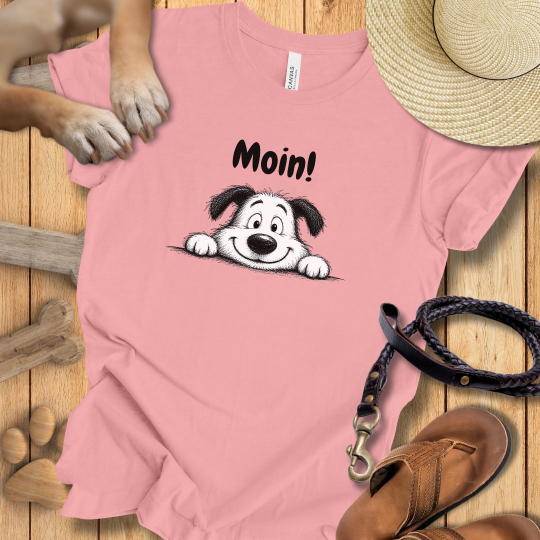 Moin! - Premium T-Shirt Modern Fit Weich & Leicht