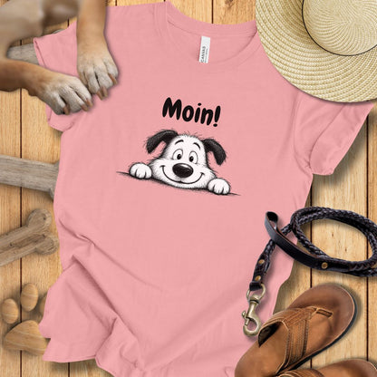 Moin! - Premium T-Shirt Modern Fit Weich & Leicht