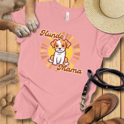 Hunde Mama - T-Shirt Damen Modern Fit - Weich & Leicht