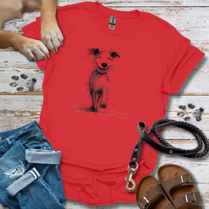 Happiness - T-Shirt Classic Fit - Bequemer Klassiker