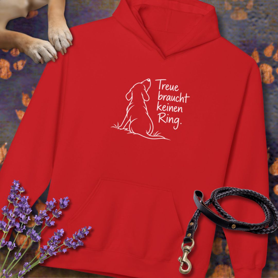 Treue braucht keinen Ring - Unisex Modern Fit Hoodie