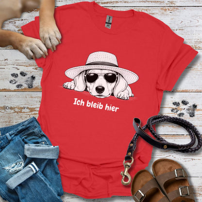 T-Shirt des Monats August - Ich bleib hier - Classic Fit - Bequemer Klassiker