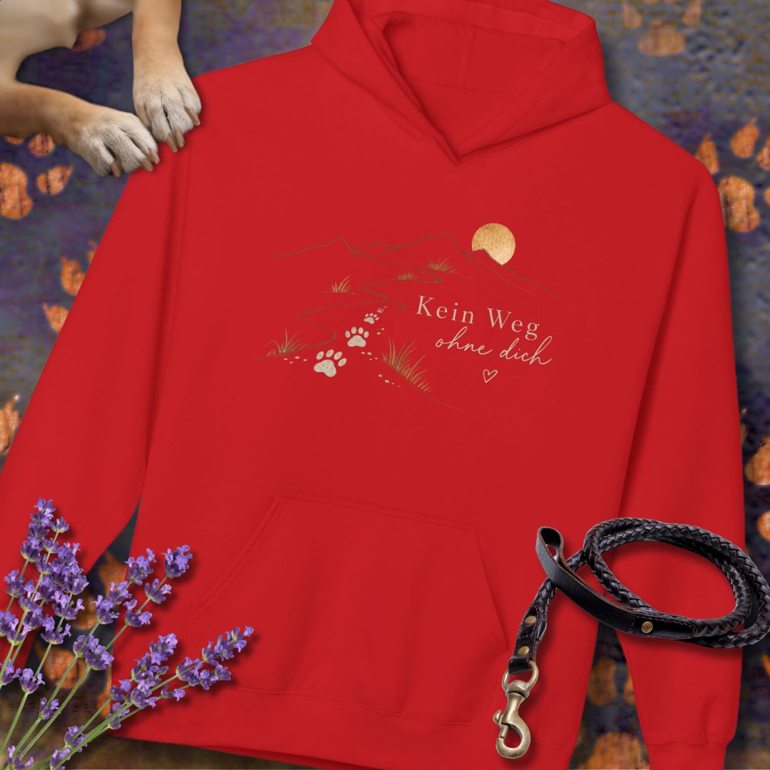 Kein Weg ohne dich - Unisex Modern Fit Hoodie