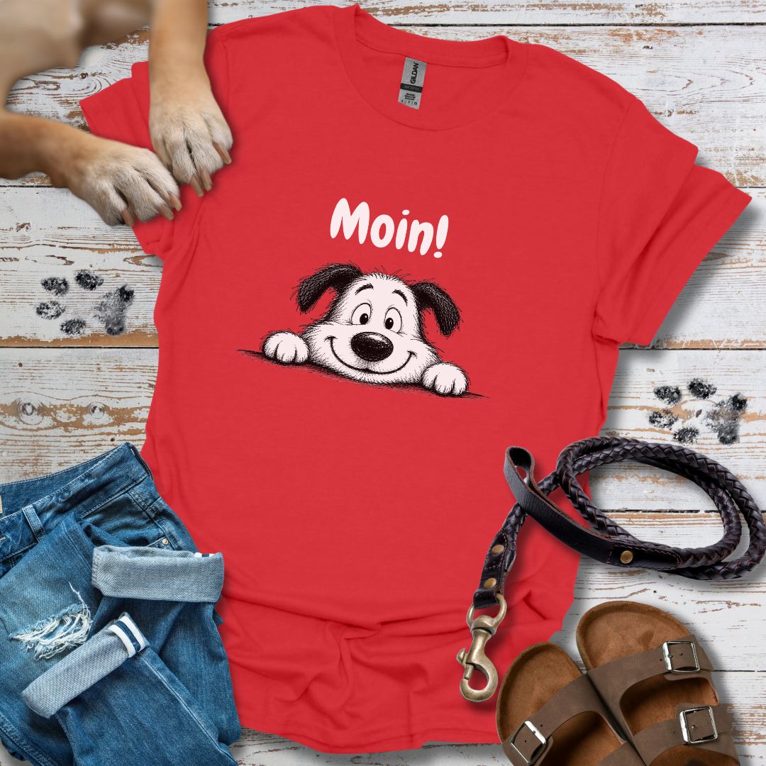 Moin! - T-Shirt Classic Fit - Bequemer Klassiker