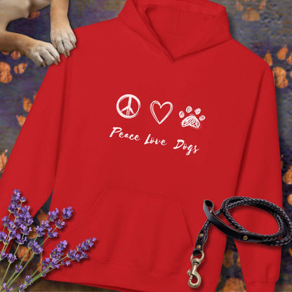 Peace Love Dogs - Unisex Modern Fit Hoodie