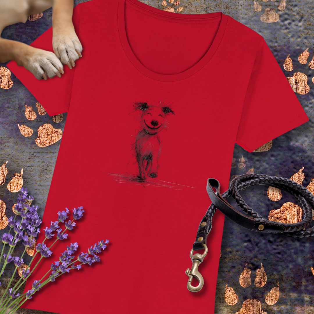 Happiness - Premium Damen T-Shirt - Slim Fit