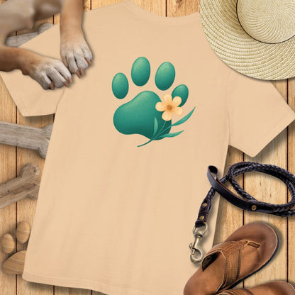 T-Shirt des Monats März "Frühlingspfote" - T-Shirt Unisex Modern Fit - Weich & Leicht