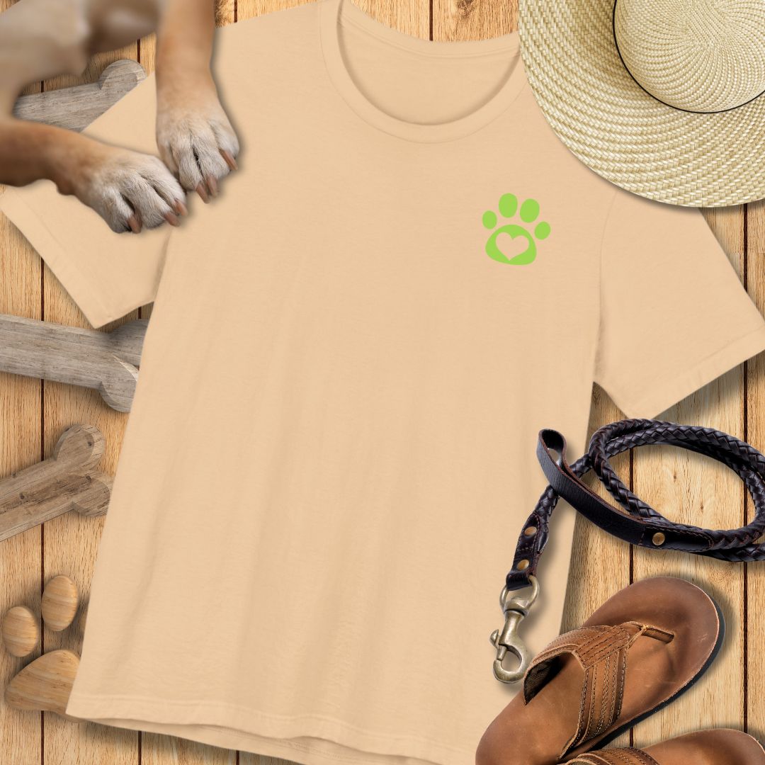 Love in Lime - Vorne & Hinten - T-Shirt Unisex Modern Fit Premium Qualität