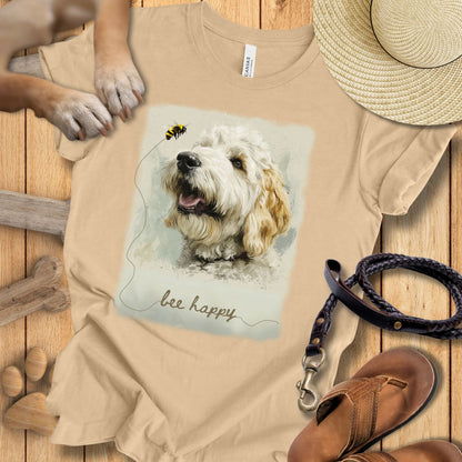 Bee Happy - Unisex T-Shirt Modern Fit - Weich & Leicht