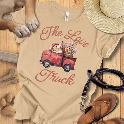 The Love Truck - T-Shirt Unisex Modern Fit - Weich & Leicht