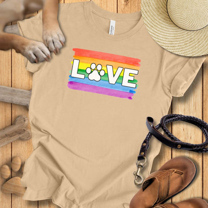 Pride Pfote - T-Shirt Unisex Modern Fit - Weich & Leicht