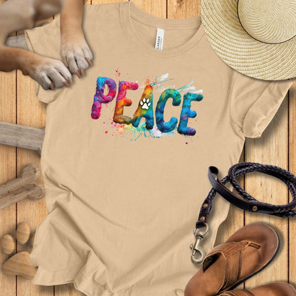 Peace - T-Shirt Unisex Modern Fit - Weich & Leicht
