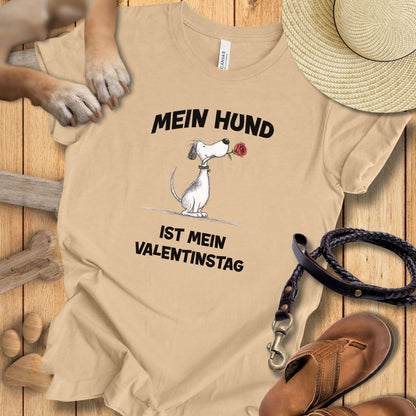 T‑Shirt des Monats Februar "Valentinstag" - T-Shirt Unisex Modern Fit Premium Qualität