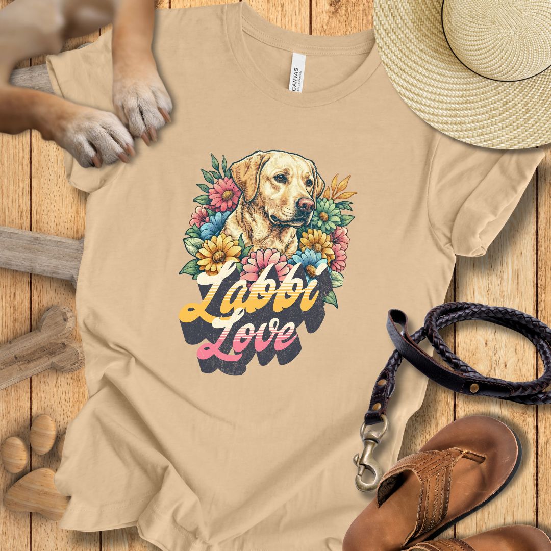 Labbi Love - Labrador - T-Shirt Unisex Modern Fit - Weich & Leicht