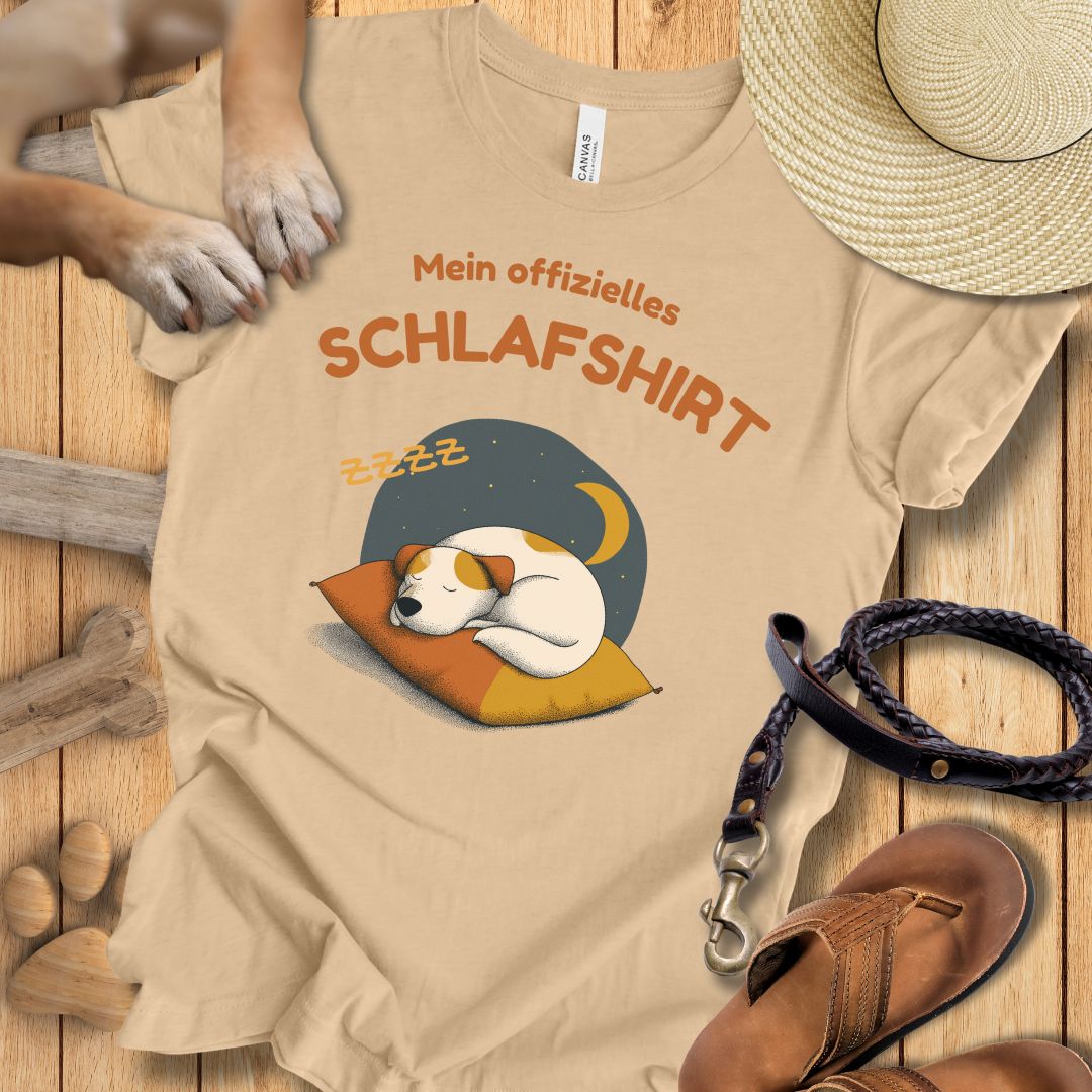 Mein offizielles Schlafshirt - T-Shirt Unisex Modern Fit - Weich & Leicht