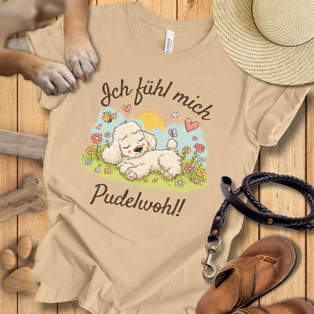 Ich fühl mich pudelwohl - T-Shirt Unisex Slim Fit