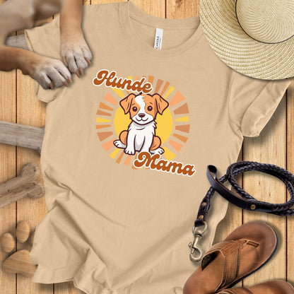 Hunde Mama - T-Shirt Damen Modern Fit - Weich & Leicht