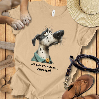 Ich war doch brav - T-Shirt Unisex Modern Fit - Weich & Leicht