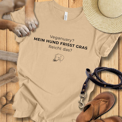 T‑Shirt des Monats Januar "Veganuary" - T-Shirt Unisex Modern Fit - Weich & Leicht