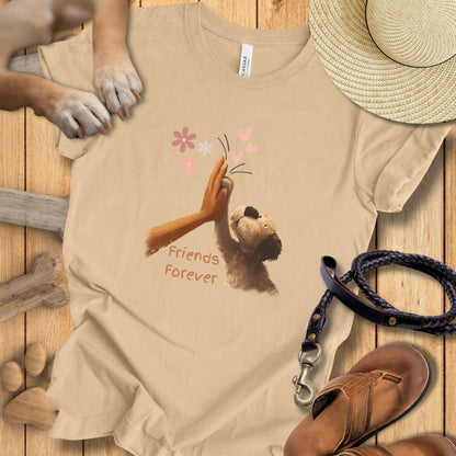 Friends Forever High Five - T-Shirt Unisex Modern Fit - Weich & Leicht
