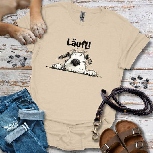 Läuft! - T-Shirt Unisex Classic Fit Bequemer Klassiker