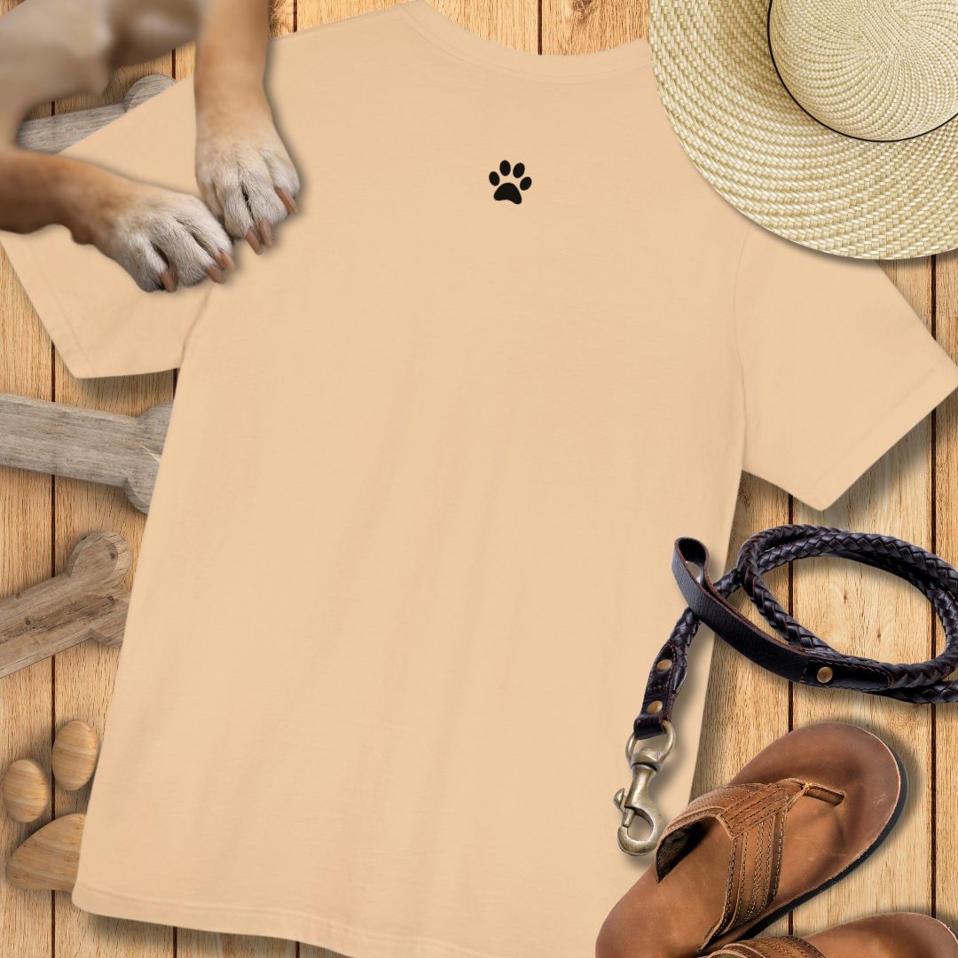 hund. - Vorne & hinten - T-Shirt Unisex Modern Fit - Weich & Leicht